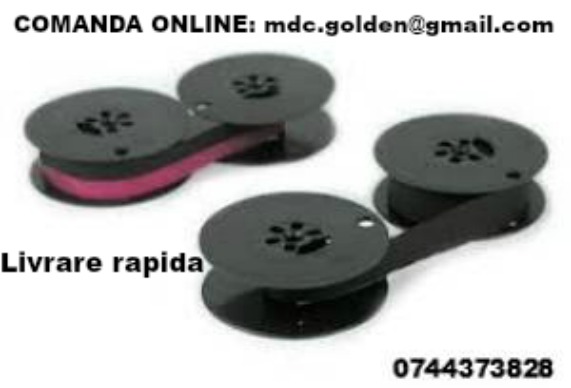 Banda tusata neagra 13 mm ptr. masini de scris mecanice si electrice, 0744373828  masini de calcul si calculatoare de birou