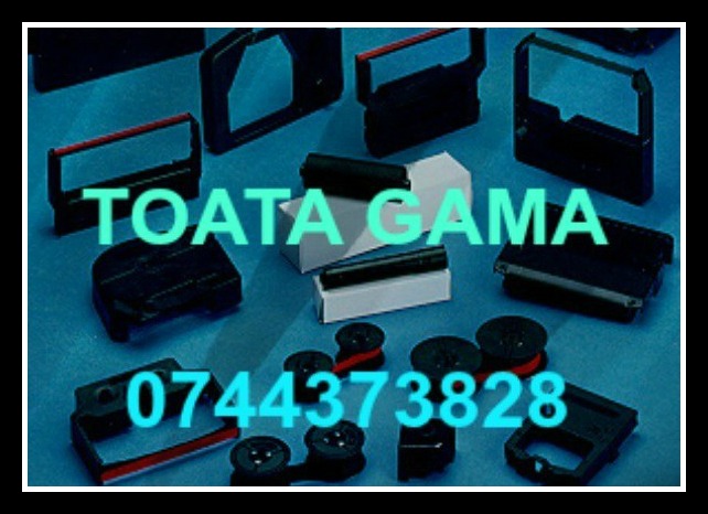 Benzi tusate de 13 mm ptr. masini de scris 0744373828 imprimante matriciale si pos bonuri, case de marcat