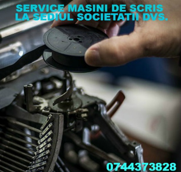 Reparatii si consumabile masini de scris.