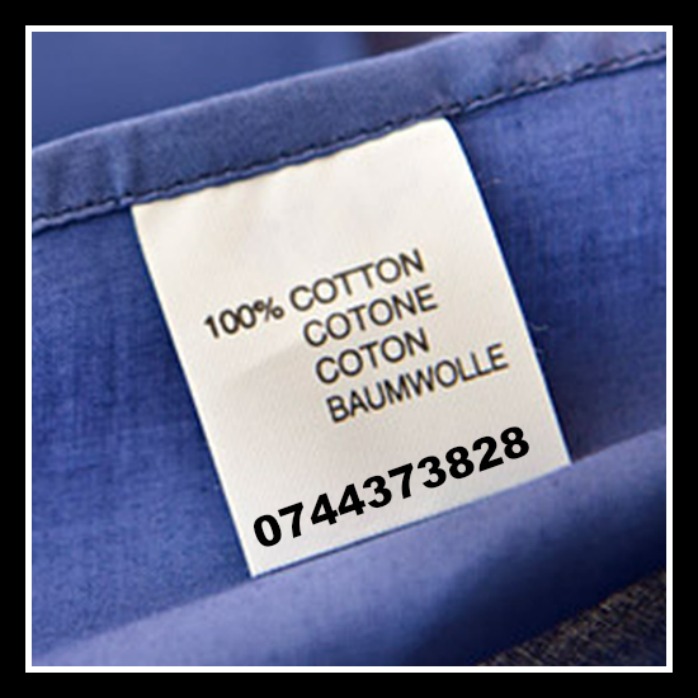 Etichete textile, banda poliamida, nylon si saten.