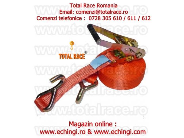 Chingi de ancorare textile , chingi fixare marfa Total Race