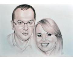 Caricaturi si portrete la comanda