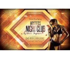 Hostess Modele Cliente False in Night Club Italia
