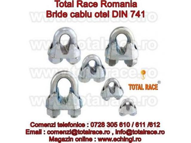 Bride cablu turnate DIN 741