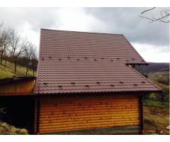 Montaj tigla metalica, reparatii acoperis si dulgherie