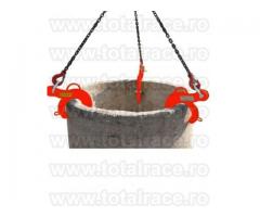 Dispozitive manevrare tuburi de beton