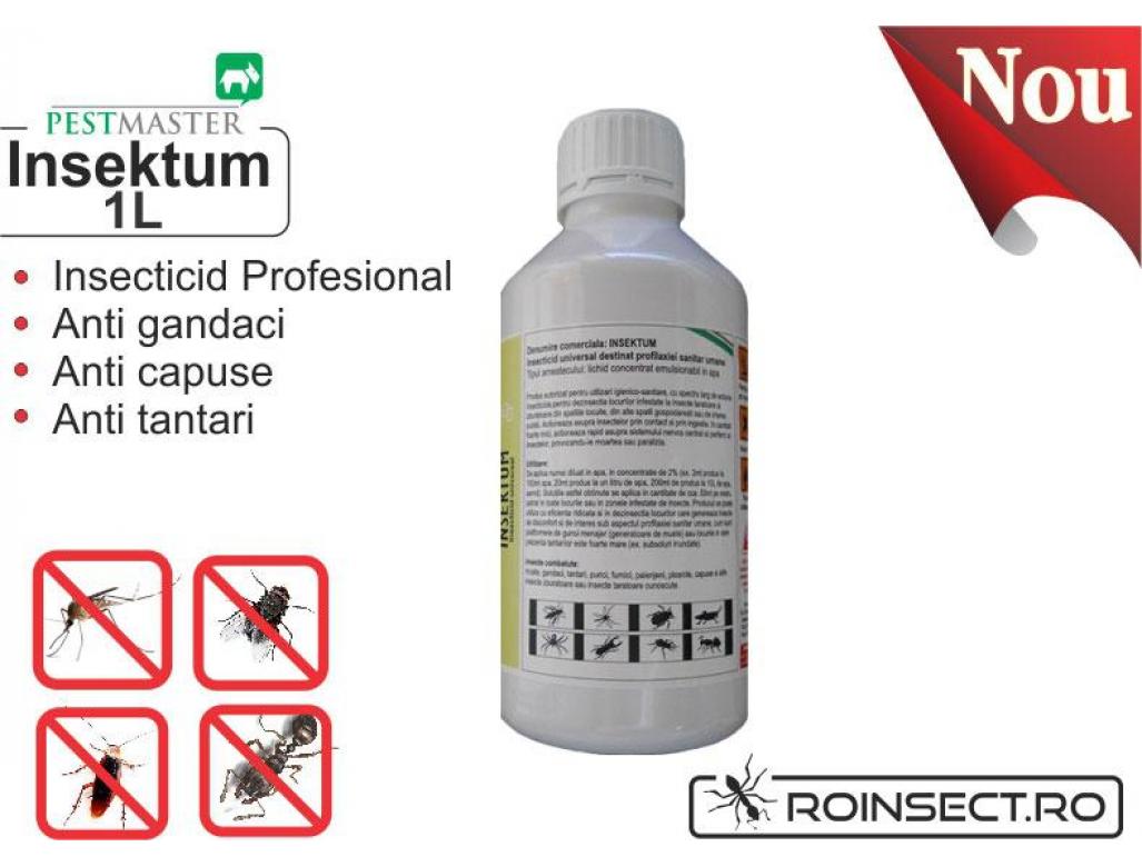 Scapa de insecte cu Insecktum