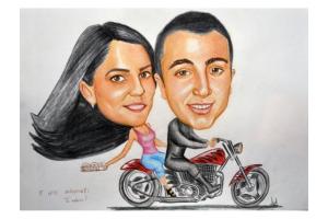 Caricaturi si portrete la comanda