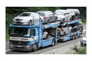 Germania sofer pe autotransporter